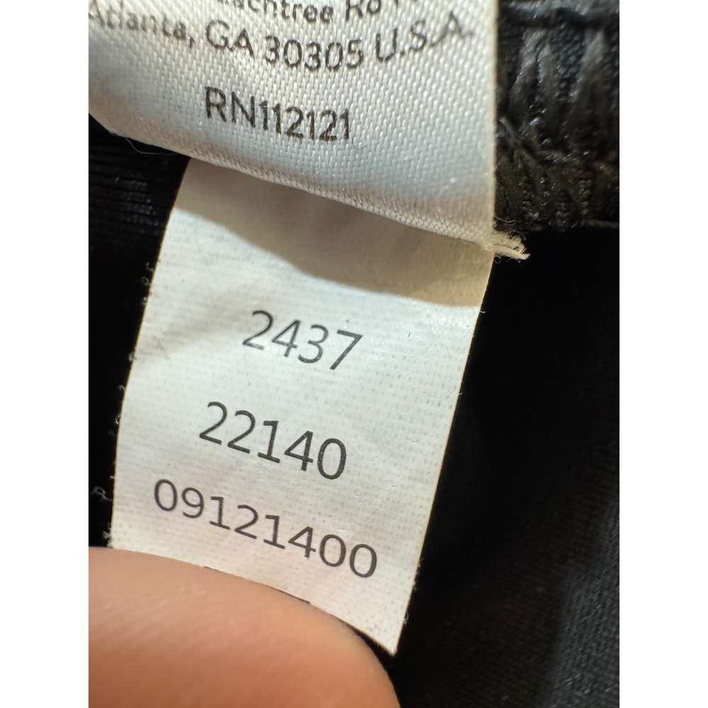 SPANX‎ Ready To Wow Faux Leather Leggings Black High Waist 2437 S Small - Picture 6 of 7